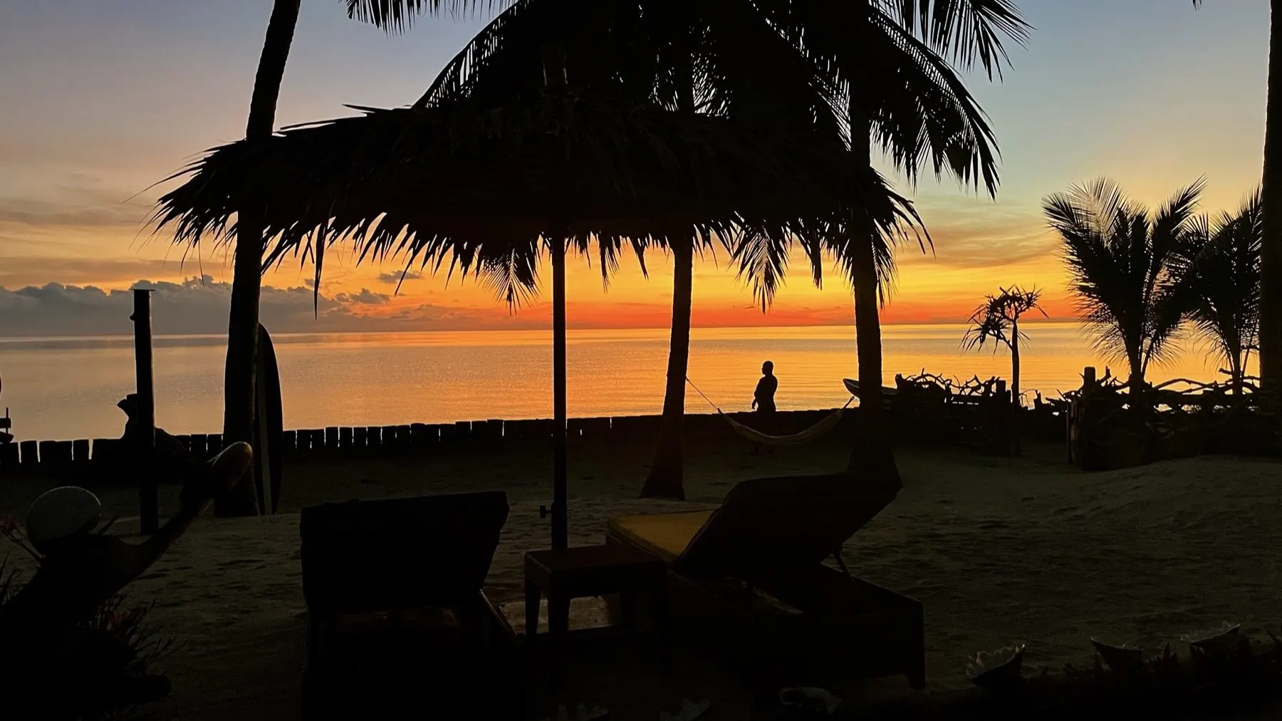 Lever de soleil sur Pearl Beach Cottage